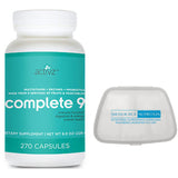 Food for Health Complete 9 Multivitamin 270 Capsules and Biosource Nutrition Pocket Pill Pack - Biosource Nutrition