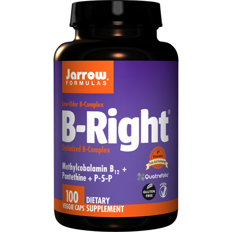 Jarrow Formulas B-Right 100 Veggie Capsules - Biosource Nutrition