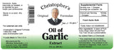 Christopher's Original Formulas Oil of Garlic 2 fl. oz. (2 Pack) - Biosource Nutrition