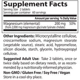 Doctor's Best High Absorption 100% Chelated Magnesium 120 Tablets - Biosource Nutrition