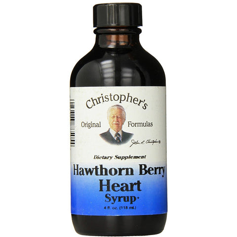 Christopher's Original Formulas Hawthorn Berry Syrup 4 oz - Biosource Nutrition