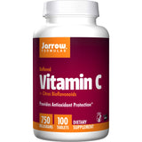 Jarrow Formulas Vitamin C (Buffered) + Citrus Bioflavonoids 750 mg 100 Tablets - Biosource Nutrition