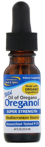 North American Herb & Spice Oil of Oreganol Super Strength .45 fl oz - Biosource Nutrition