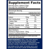 Sambucol Black Elderberry 30 Gummies and Smart Choice Vitamins Pocket Pill Box - Biosource Nutrition