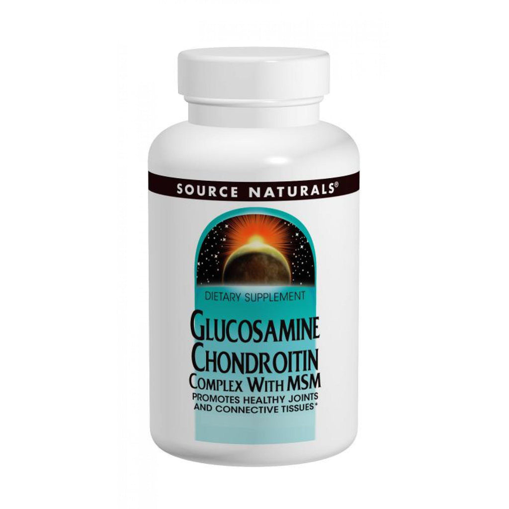 Source Naturals Glucosamine Chondroitin Complex with MSM 60 Tablets