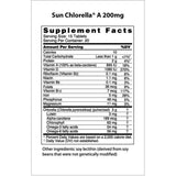 Sun Chlorella 200 mg 300 Tablets - Biosource Nutrition