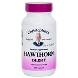 Christopher's Original Formulas Hawthorn Berry Vegetarian Capsules (2 Pack)