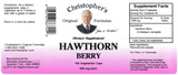 Christopher's Original Formulas Hawthorn Berry Vegetarian Capsules (2 Pack)
