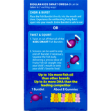 Bioglan Kids Smart Hi DHA Omega-3 Fish Oil 30 Chewable Busrtlets and Biosource Nutrition Pill Box - Biosource Nutrition