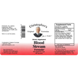 Christopher's Original Formulas Blood Stream Formula 100 Vegetarian Capsules - Biosource Nutrition