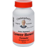 Christopher's Original Formulas Lower Bowel Formula 100 Vegetarian Capsules - Biosource Nutrition