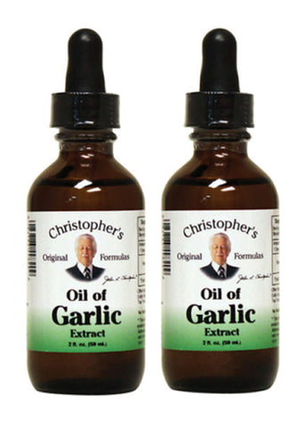 Christopher's Original Formulas Oil of Garlic 2 fl. oz. (2 Pack) - Biosource Nutrition