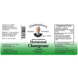 Christopher's Original Formulas Hormonal Changease 100 Vegetarian Capsules - Biosource Nutrition