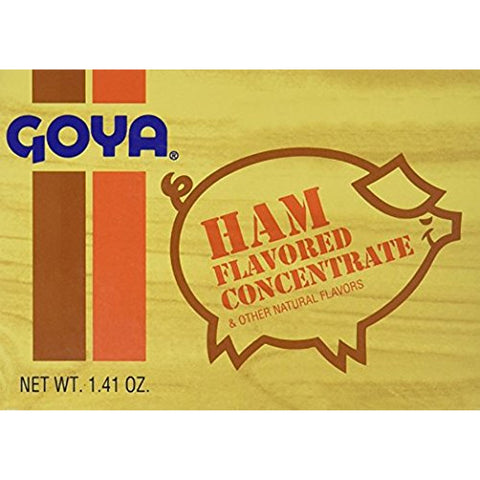 Goya Ham Flavored Concentrated Seasoning 1.41oz. Sabor a Jamon (2 Pack) - Biosource Nutrition