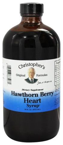 Christopher's Original Formulas Hawthorn Berry Syrup 16 oz