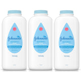 Johnson's Pure Cornstarch Baby Powder 1.5 oz Travel Size (3 Pack) - Biosource Nutrition