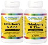 Smart Choice Vitamins Elderberry & Zinc 30 Lozenges (2 Pack)