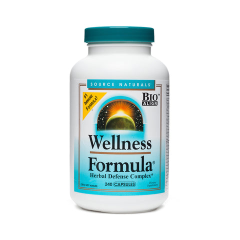 Source Naturals Wellness Formula Herbal Defense Complex 240 Capsules - Biosource Nutrition