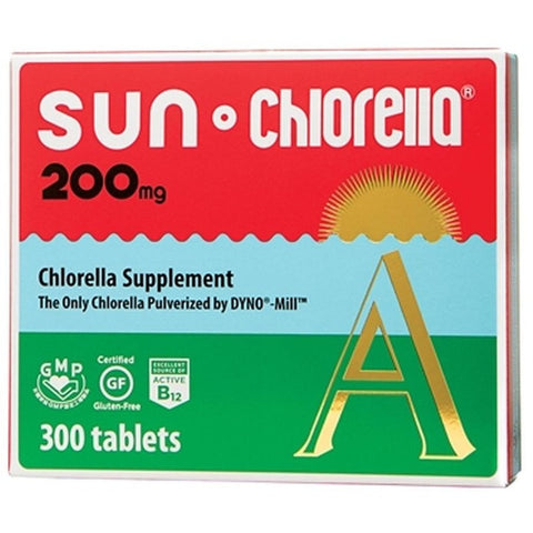 Sun Chlorella 200 mg 300 Tablets - Biosource Nutrition