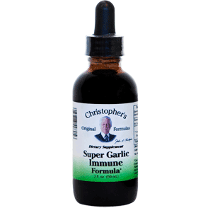Christopher's Original Formulas Super Garlic Immune Formula Ext 2 oz. - Biosource Nutrition