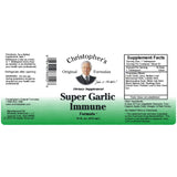 Christopher's Original Formulas Super Garlic Immune Syrup 16 oz. and Biosource Nutrition Measuring Spoon - Biosource Nutrition