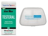 Superior Source Just Men Testeral 60 Tablets and Biosource Nutrition Pocket Pill Pack - Biosource Nutrition